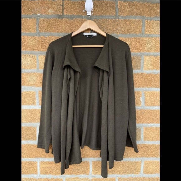 Marina Rinaldi virgin wool cardigan medium - Picture 3 of 10